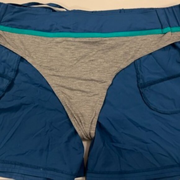 NWT - Peppermint Cycling Co. Mellow Light Short - Denim Blue - Picture 14 of 15